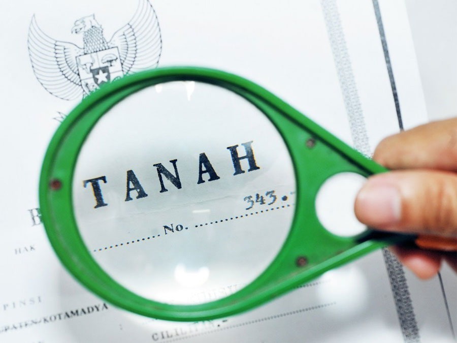 Jangan sampai sertifikat tanah Anda hilang!