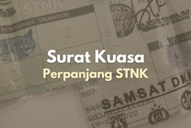 Surat Kuasa Perpanjang STNK
