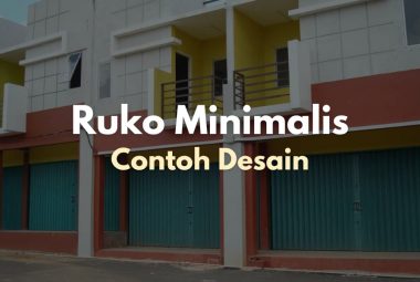 20 Contoh Desain Ruko Minimalis