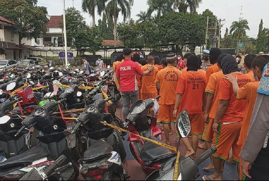 Para Pelaku Curanmor yang Berhasil Dibekuk 