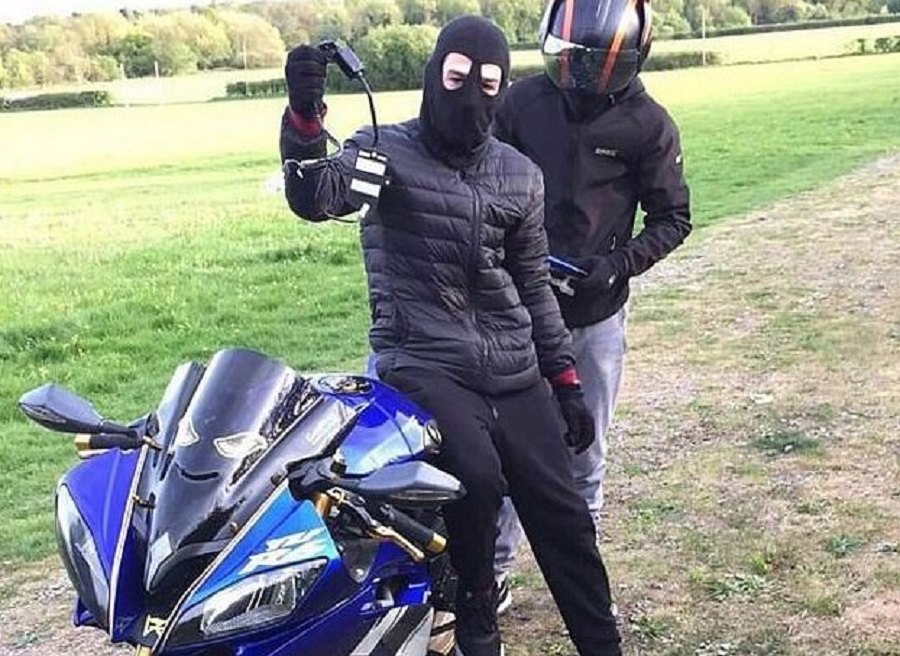 Ilustrasi Pencurian Motor di Indonesia 