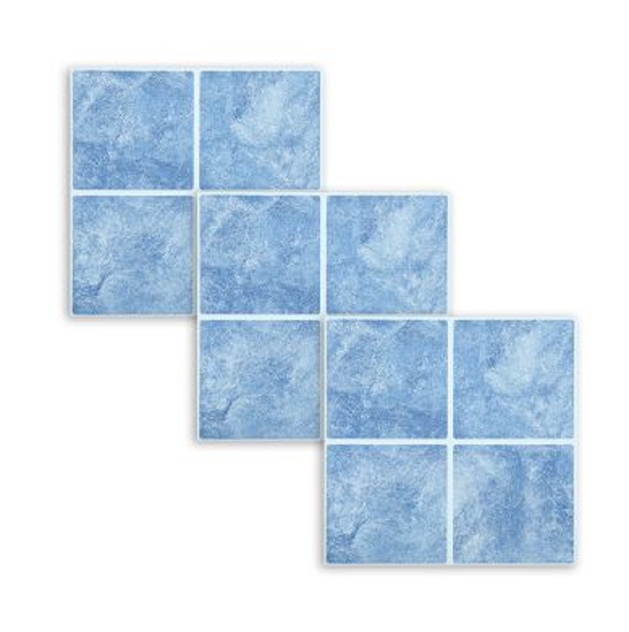 Keramik Lantai Biru Laut