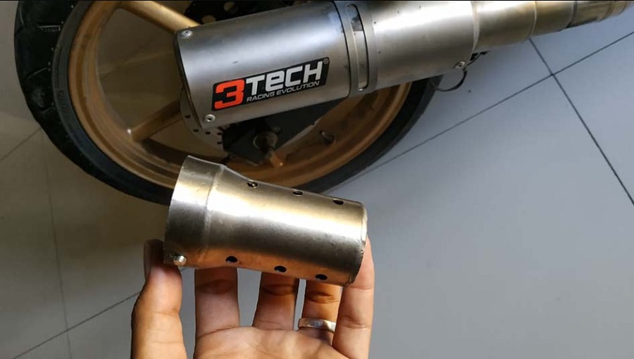 Modifikasi Yamaha X-Ride dengan Menambahkan DB Killer 