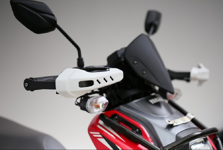 
Modifikasi Yamaha X-Ride dengan Menambahkan Hand Guard 