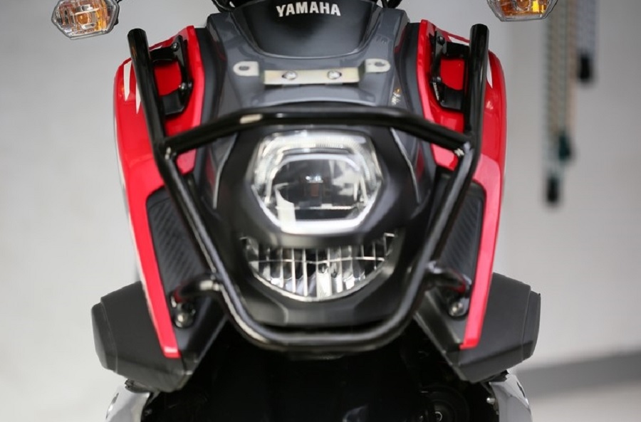 Modifikasi Yamaha X-Ride dengan Menambahkan Head Light Guard 