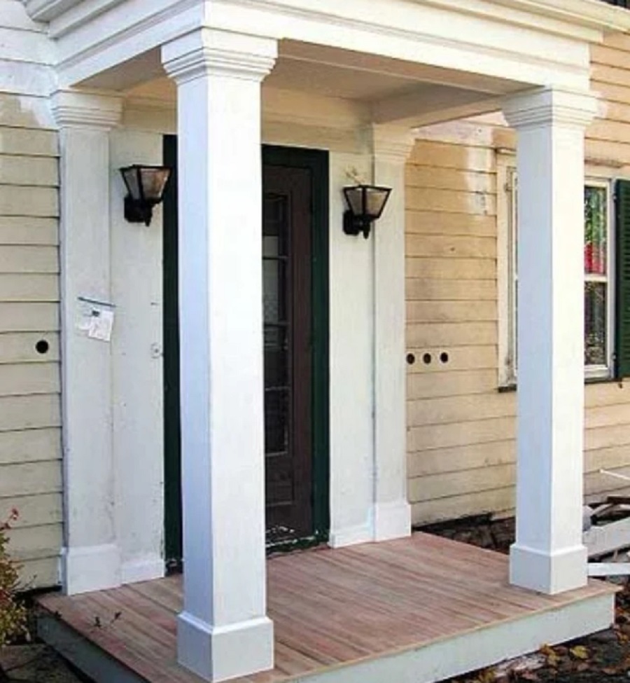 Model Tiang Teras Kotak Beton 