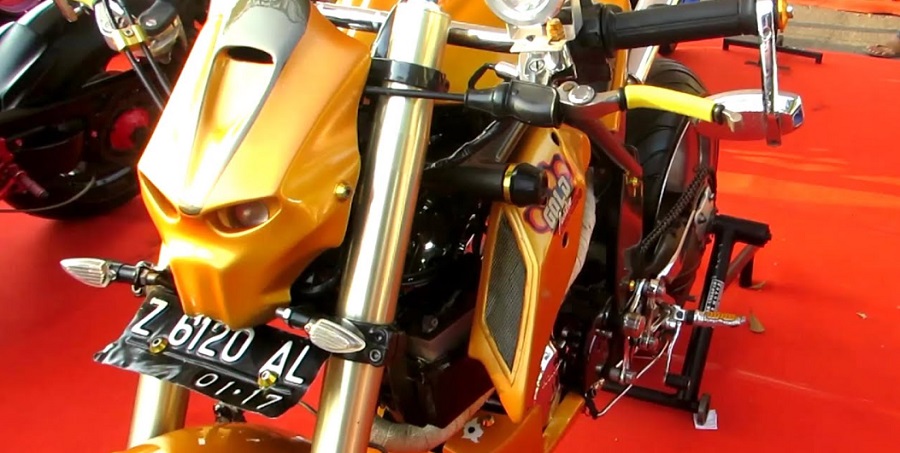 Modifikasi Revo Mirip Tiger untuk Kontes 