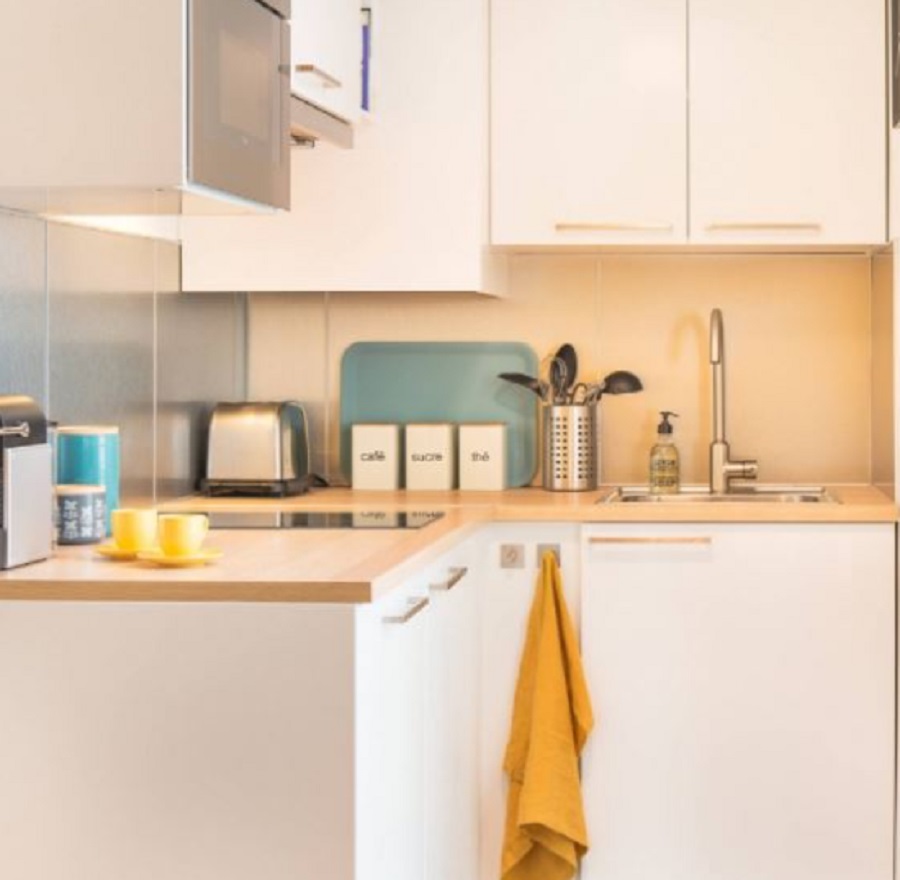 Dapur Minimalis Letter L 