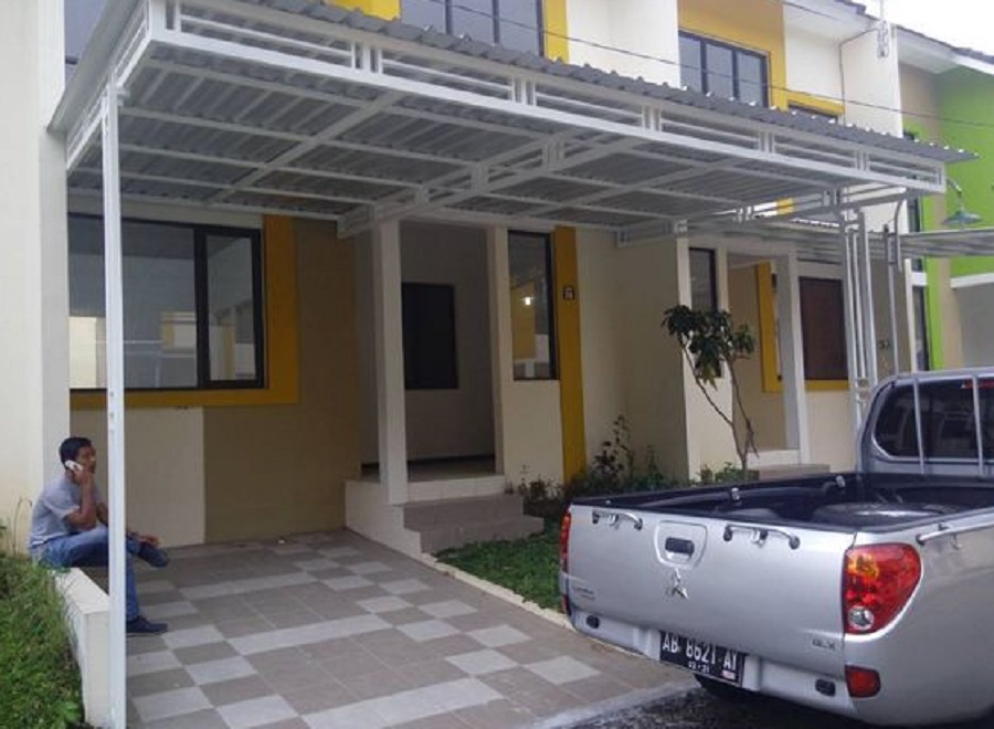 Kanopi Minimalis Material Seng