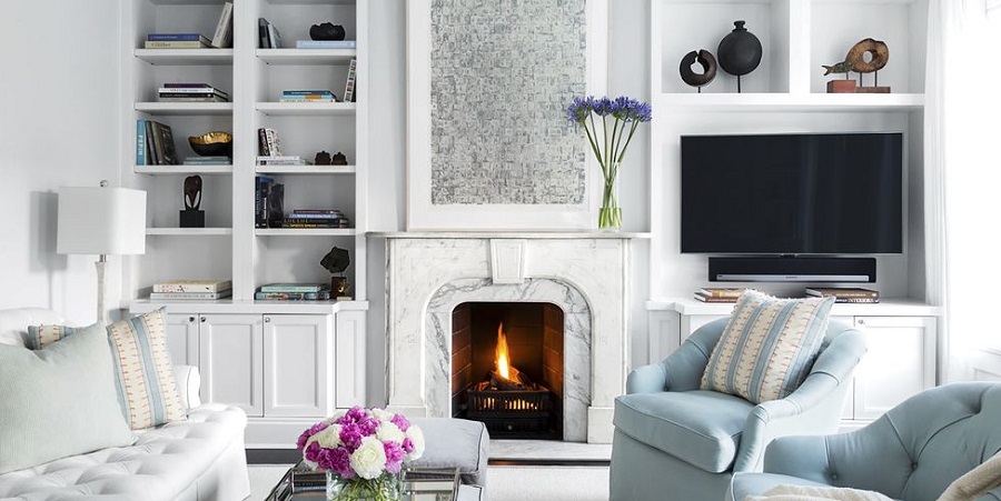 
Ruang Tamu Mewah Menggunakan Ornamen Keramik 