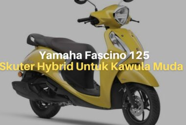 Yamaha Fascino 125, Skuter Hybrid Untuk Kawula Muda