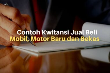Contoh Kwitansi Jual Beli Mobil, Motor Baru dan Bekas