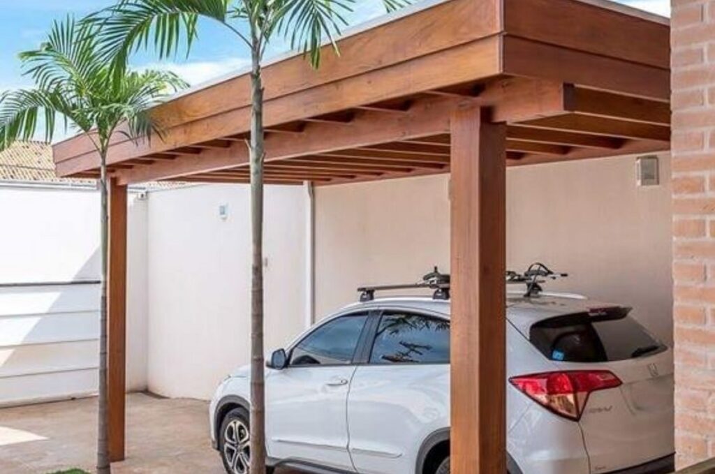 
Garasi Dengan Desain Gantung 