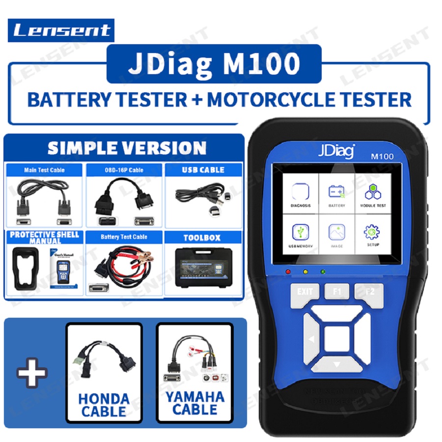 Lensent Jdiag M100 [Honda & Yamaha]  