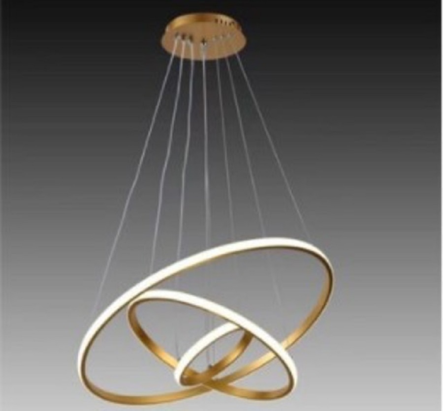 Lampu Gantung Minimalis Modern 3 Ring LED 