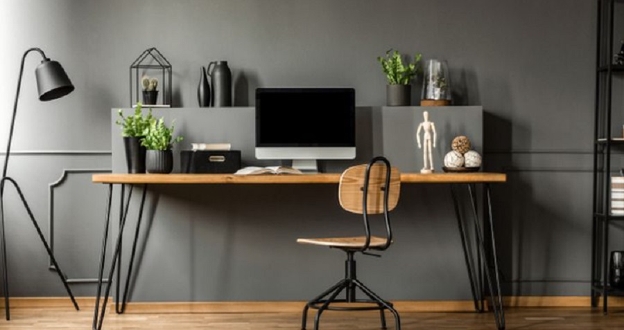 Ruang Kerja Berdesain Austhetic 